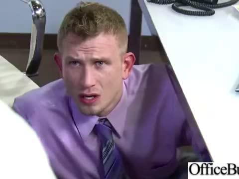 Sexy woman (casey cumz) large boobs banged hardcore in office vid-06